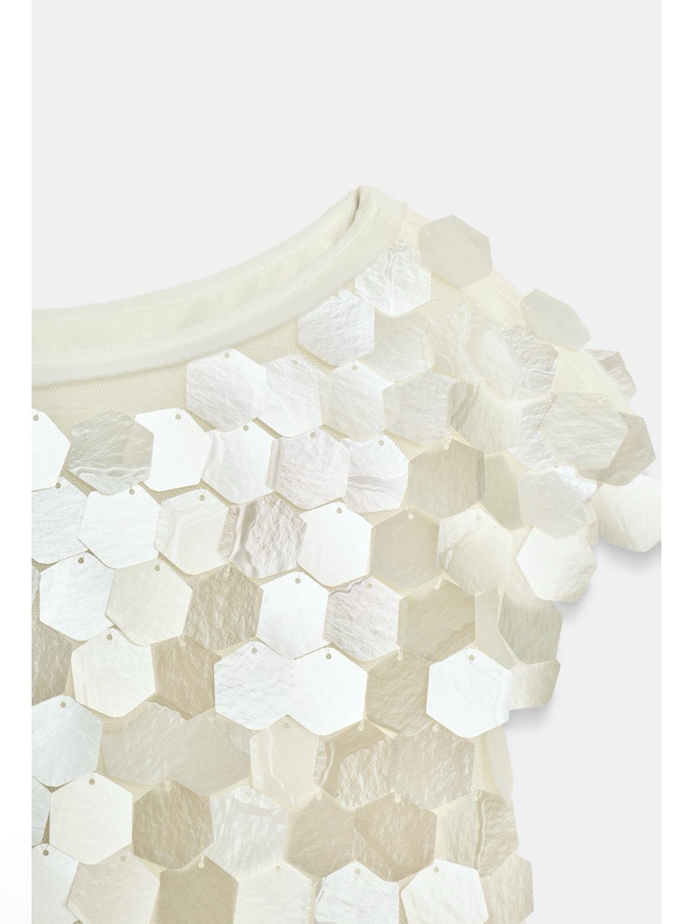 Zara ZW COLLECTION SEQUIN MINI DRESS - Picture 8 of 8